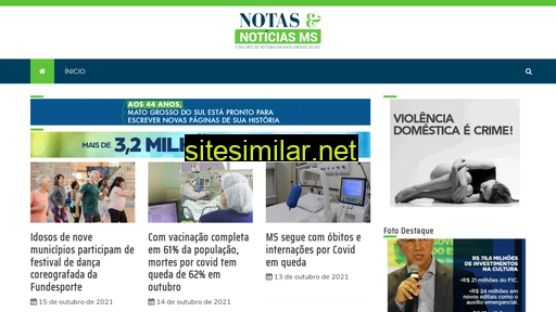 notasenoticiasms.com.br alternative sites