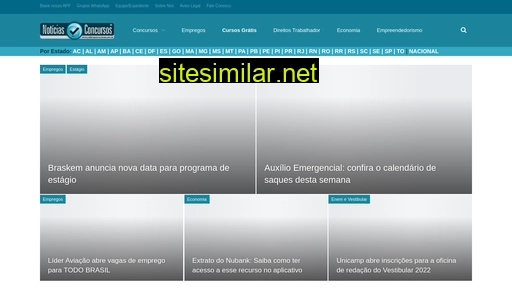 noticiasconcursos.com.br alternative sites