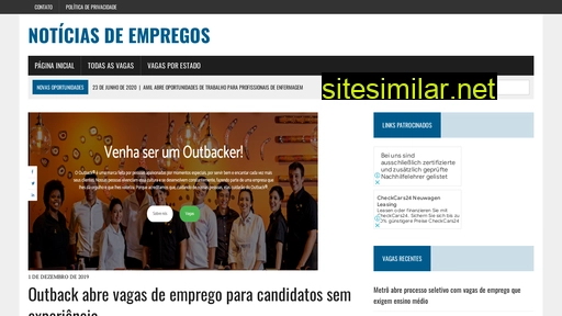 noticiasdeempregos.com.br alternative sites