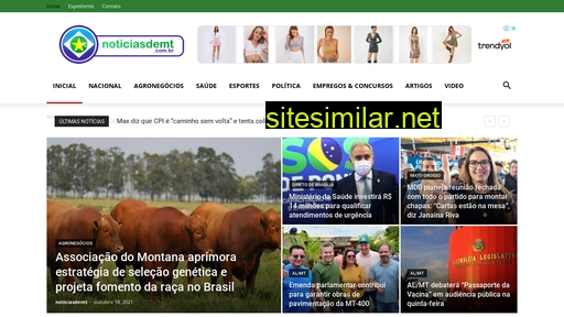 noticiasdemt.com.br alternative sites