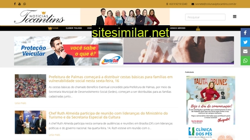 noticiastocantins.com.br alternative sites