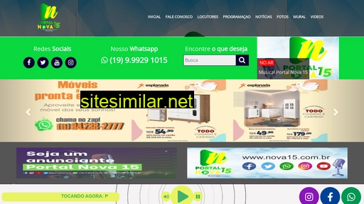 nova15.com.br alternative sites