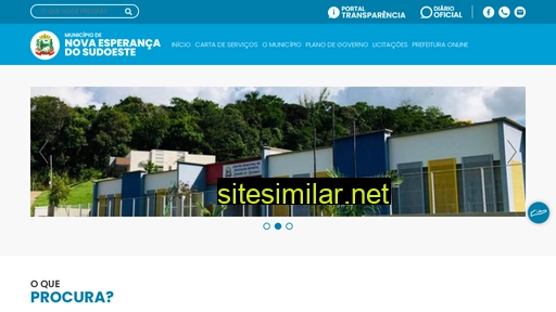 novaesperancadosudoeste.pr.gov.br alternative sites