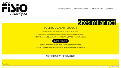 novafisio.com.br alternative sites