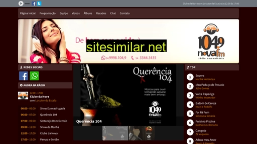 novafmtapejara.com.br alternative sites