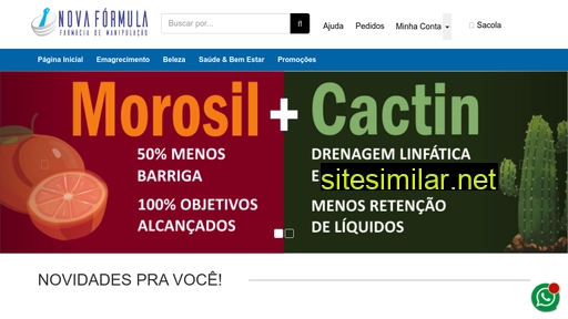 novaformula.far.br alternative sites