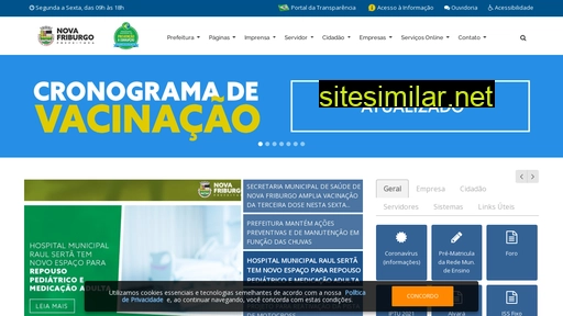 novafriburgo.rj.gov.br alternative sites