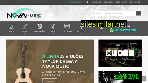 novamusic.com.br alternative sites