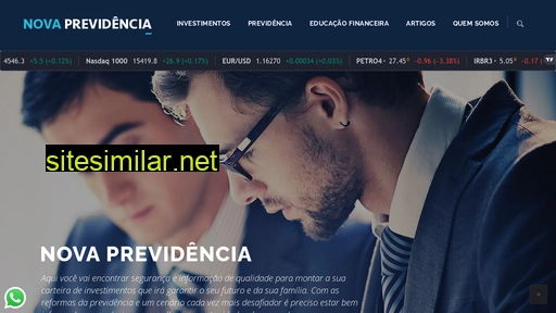 novaprevidencia.com.br alternative sites