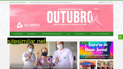 novatimboteua.pa.gov.br alternative sites