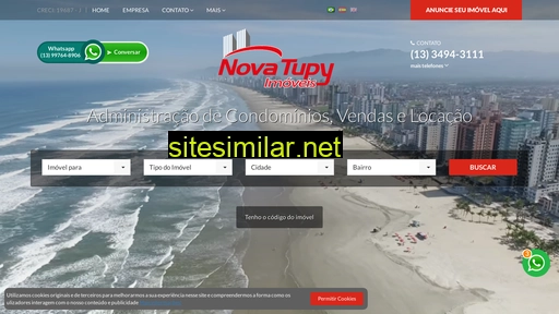 novatupiimoveis.com.br alternative sites