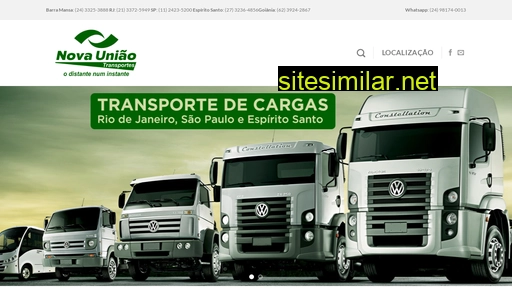 novauniaotransportes.com.br alternative sites