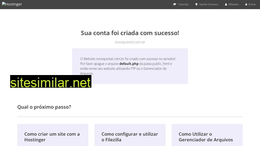 novoquintal.com.br alternative sites