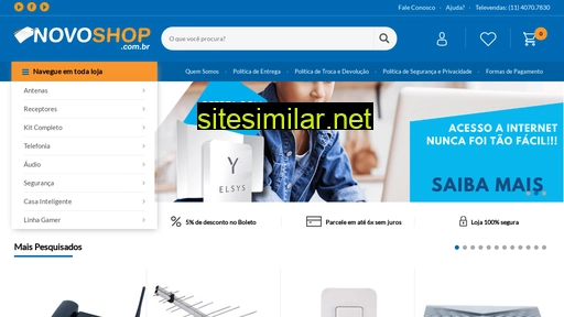 novoshop.com.br alternative sites