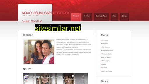 novovisualcabeleireiros.com.br alternative sites