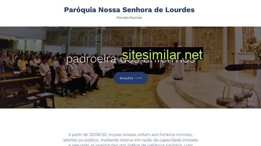 nslourdes.org.br alternative sites