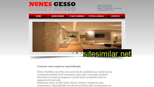 nunesgesso.com.br alternative sites