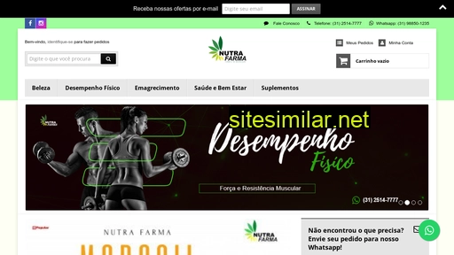 nutrafarma.com.br alternative sites
