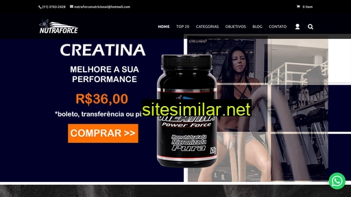 nutraforcenutricional.com.br alternative sites
