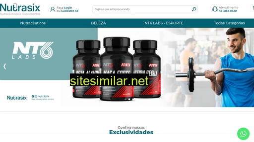 nutrasix.com.br alternative sites
