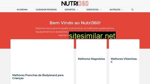 Nutri360 similar sites