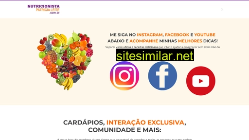 nutricionistapatricialeite.com.br alternative sites