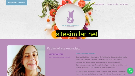 nutricionistarachelvilaca.com.br alternative sites