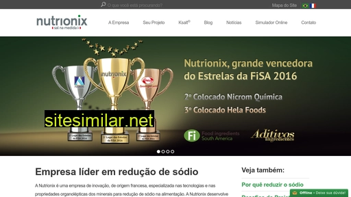 nutrionix.com.br alternative sites