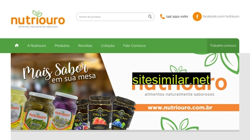 nutriouro.com.br alternative sites