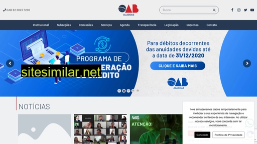 oab-al.org.br alternative sites