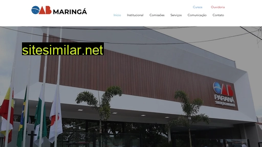 oabmaringa.org.br alternative sites