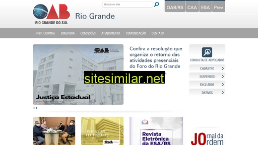 oabrs.org.br alternative sites