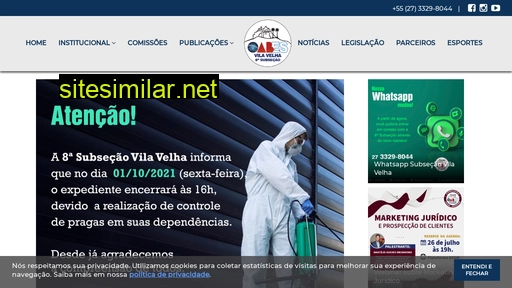oabvilavelha.com.br alternative sites