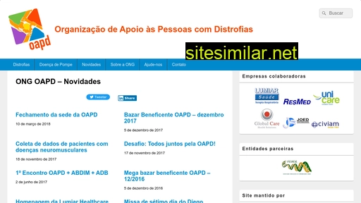oapd.org.br alternative sites