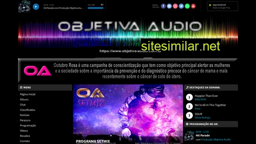 objetiva-audio.com.br alternative sites