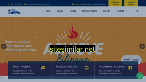 objetivovilamatilde.com.br alternative sites