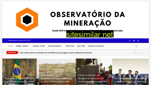 observatoriodamineracao.com.br alternative sites