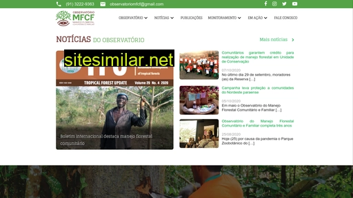 observatoriomfcf.org.br alternative sites