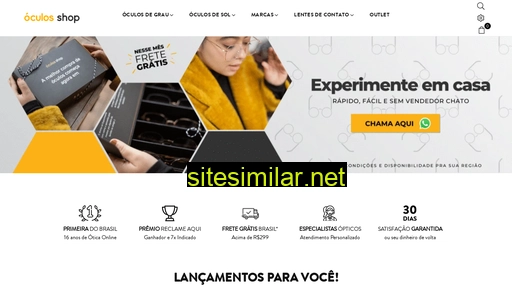 oculosshop.com.br alternative sites