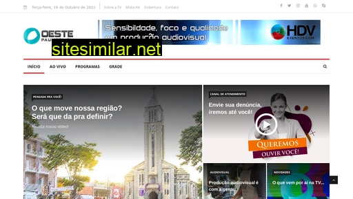 oestepaulistatv.com.br alternative sites