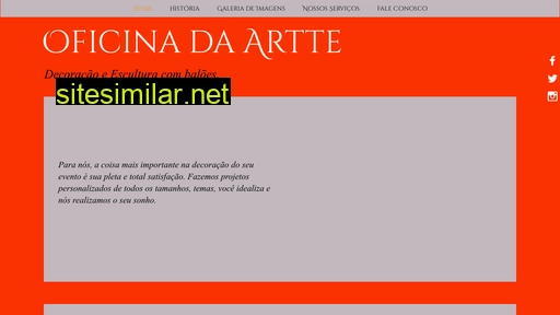 oficinadaartte.com.br alternative sites