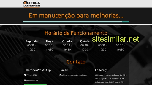 oficinadohomem.com.br alternative sites
