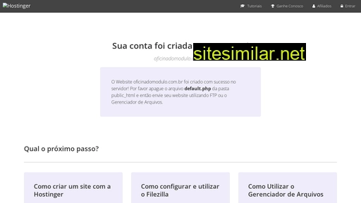 oficinadomodulo.com.br alternative sites