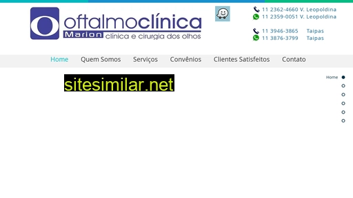 oftalmoclinicamarion.com.br alternative sites
