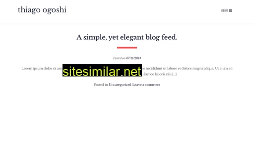 ogoshi.com.br alternative sites