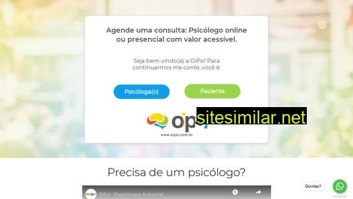 oipsipravoce.com.br alternative sites