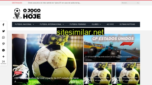 ojogodehoje.com.br alternative sites