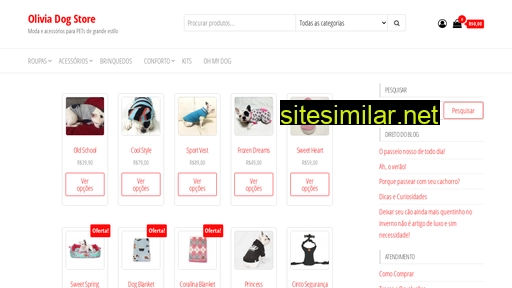 oliviadogstore.com.br alternative sites
