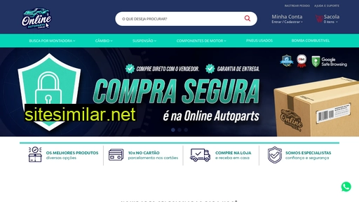 onlineautoparts.com.br alternative sites