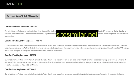 opentech.com.br alternative sites